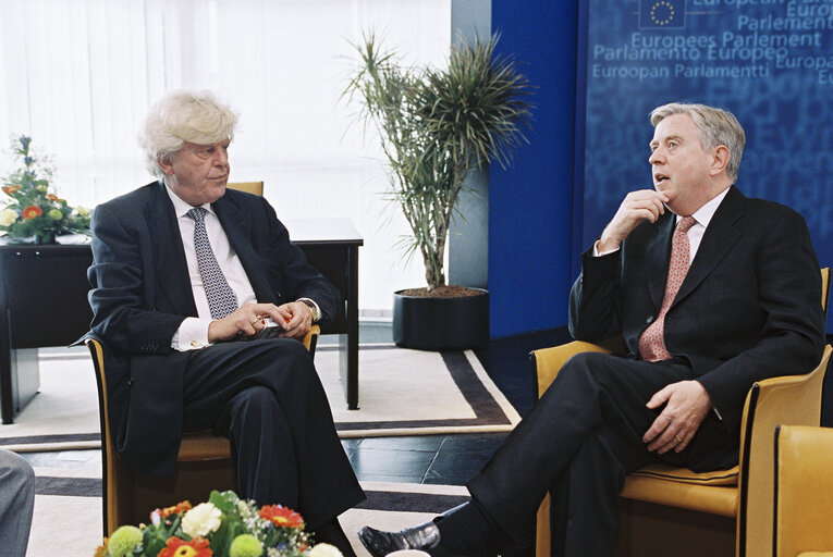 Foto 2: EP President meets with the President of the European Central Bank (ECB)