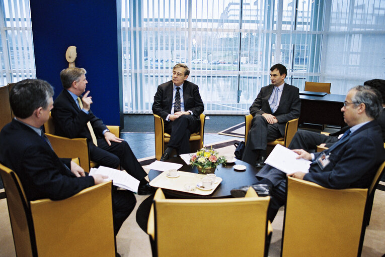 EP President meets with the President of the European Bank for Reconstruction and Development (EBRD) in Strasbourg