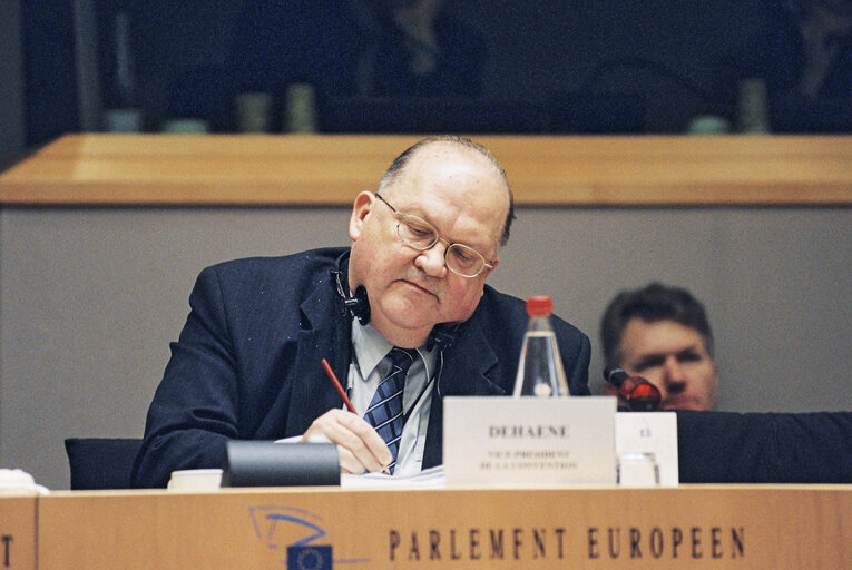 Photo 10: Convention on the Future of Europe at the European Parliament in Brussels