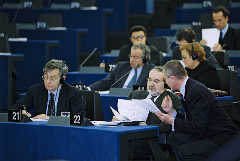 Fotografie 10: Plenary session in Strasbourg