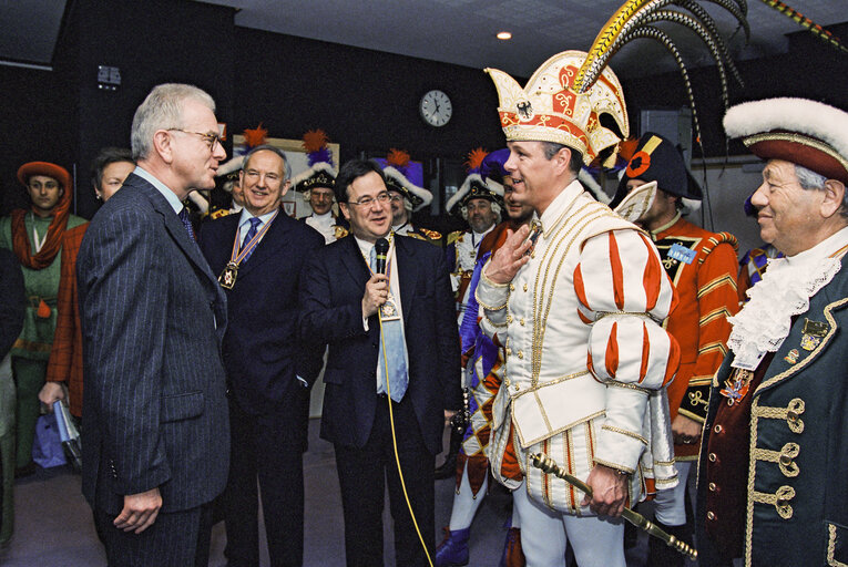 Carnival at the European Parliament in Brussels