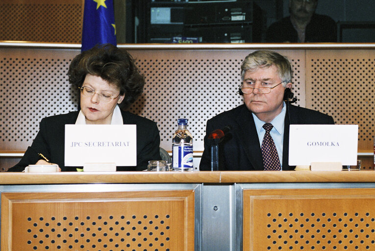 Fotografia 5: EU-Latvia Meeting at the European Parliament in Brussels