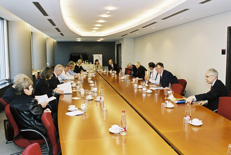 Photo 15 : Meeting presided by Charlotte CEDERSCHIOLD