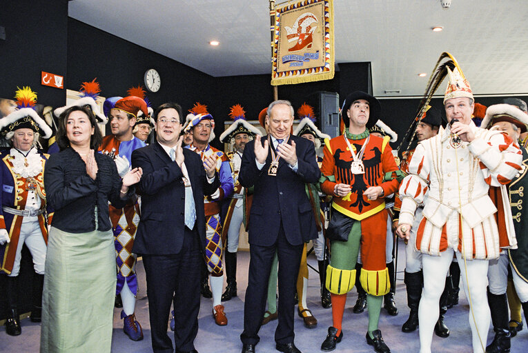 Carnival at the European Parliament in Brussels