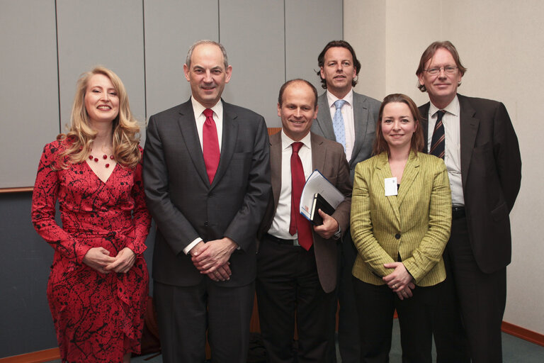 Dutch MEPs receive Job Cohen, leader of the Dutch Labour Party, and Tom de Bruijn, Permanent Representative of the Netherlands to the EU