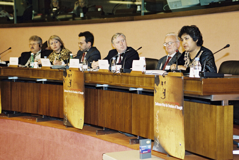 Foto 38: Sakharov Prize 2002