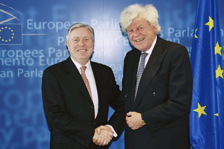 Foto 3: EP President meets with the President of the European Central Bank (ECB)