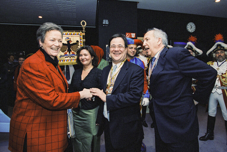 Carnival at the European Parliament in Brussels