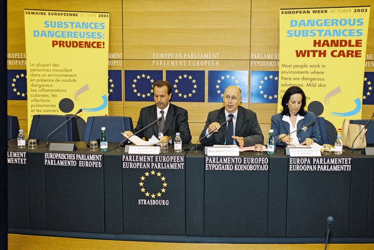 Press Conference: Safety and Health at Work: launch of campaign against dangerous substances at work