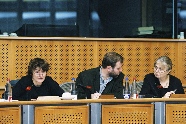 Photo 13 : Meeting at the European Parliament in Brussels