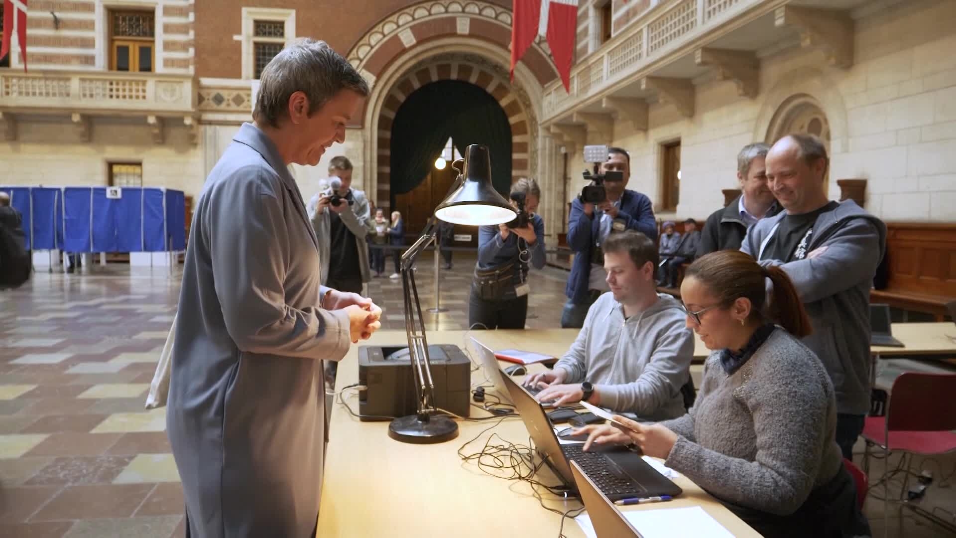 European Elections 2019: vote by Margrethe VESTAGER, ALDE lead candidate as member of Team Europe