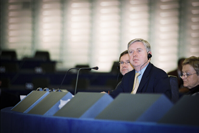 Suriet 5: EP President presides over a plenary session in Strasbourg