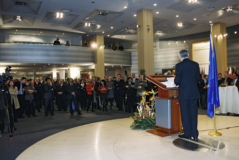 Fotografija 2: New Year reception for the ambassadors to the EU