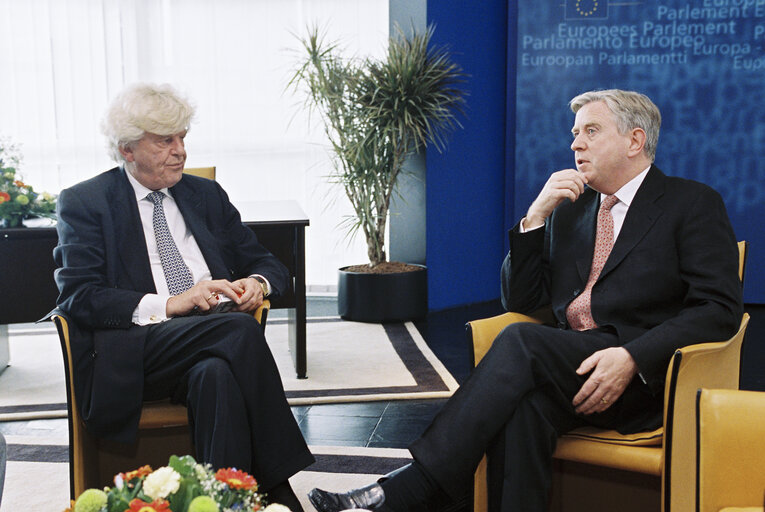 Fotografie 4: EP President meets with the President of the European Central Bank (ECB)