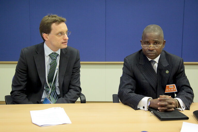 Fotografija 14: Study visit by a delegation from the ''Communauté Economique et Monétaire de l'Afrique Centrale'' (CEMAC)