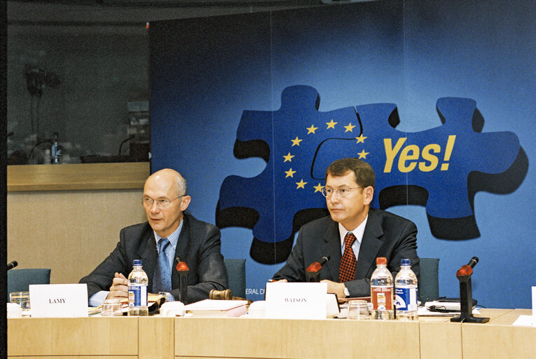 Fotografia 27: Meeting with EU Observers Members at the European Parliament in Brussels