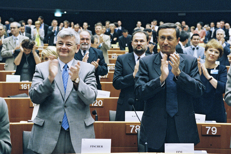 Снимка 4: European Convention on the Future of Europe - Plenary session in Brussels