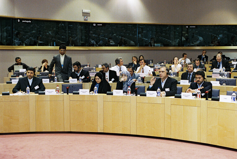 Fotografija 8: AFET Committee - Discussion with a delegation of the Iranian Parliament