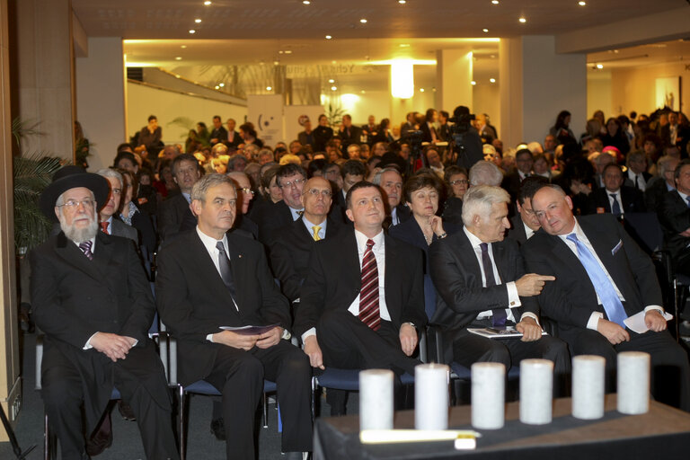 Zdjęcie 11: event on the occasion of the International Holocaust Remembrance Day organised by European Jewish Congress, European Jewish Community Centre, European Coalition for Israel