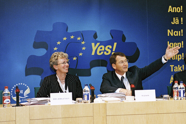 Fotografi 14: EU Observers Members at the European Parliament in Brussels