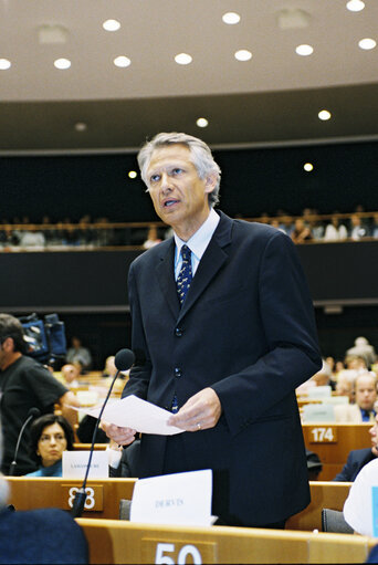 Fotogrāfija 8: European Convention on the Future of Europe - Plenary session in Brussels