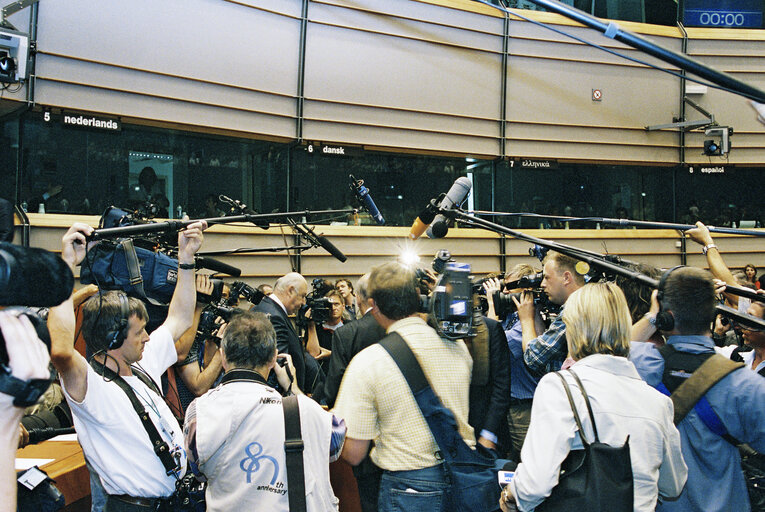 Foto 14: European Convention on the Future of Europe - Plenary session in Brussels