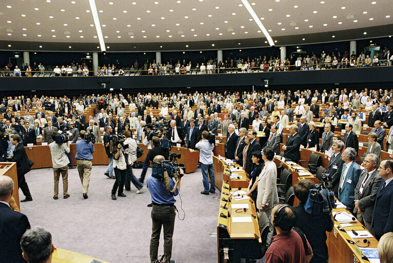 Fotogrāfija 12: European Convention on the Future of Europe - Plenary session in Brussels