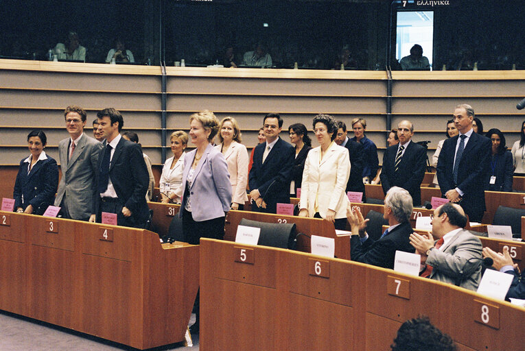 Снимка 14: European Convention on the Future of Europe - Plenary session in Brussels