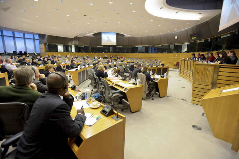 Zdjęcie 44: Session of the third Citizen's AGORA on poverty and crisis.