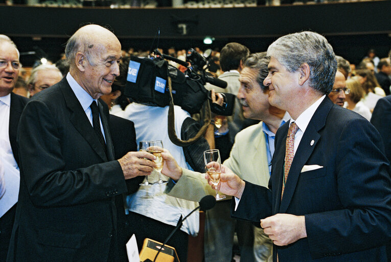 Fotografie 24: European Convention on the Future of Europe - Plenary session in Brussels