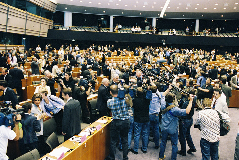 Foto 25: European Convention on the Future of Europe - Plenary session in Brussels