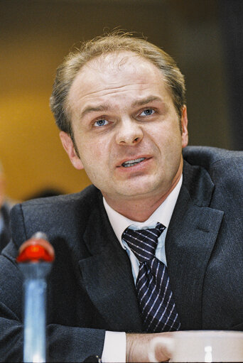 EU Observers Members at the European Parliament in Brussels