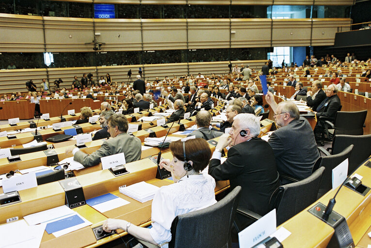 Fotografia 28: European Convention on the Future of Europe - Plenary session in Brussels