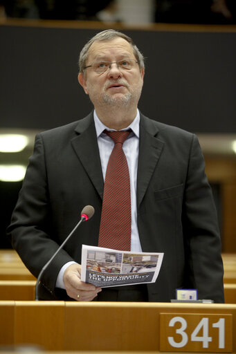 Plenary Session of the EP in Brussels