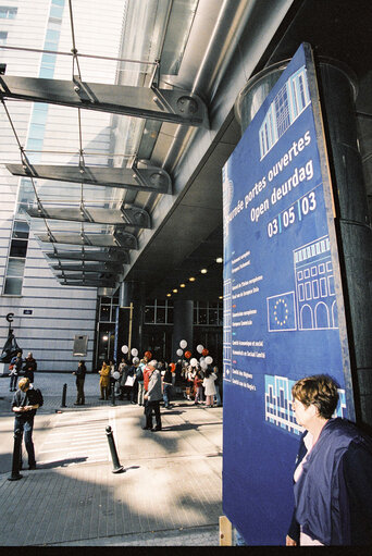 Suriet 19: Open Day 2003 at the European Parliament in Brussels