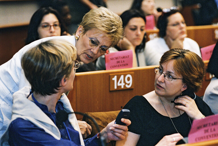 Fotogrāfija 22: European Convention on the Future of Europe - Plenary session in Brussels