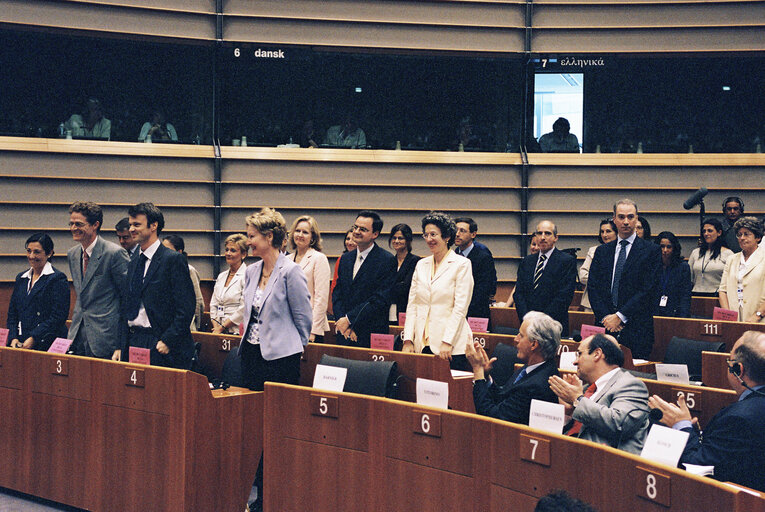 Foto 25: European Convention on the Future of Europe - Plenary session in Brussels