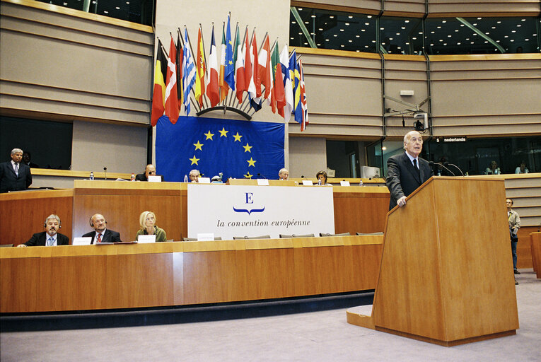 European Convention on the Future of Europe - Plenary session in Brussels