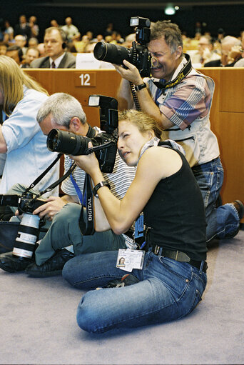 Fotografie 47: European Convention on the Future of Europe - Plenary session in Brussels