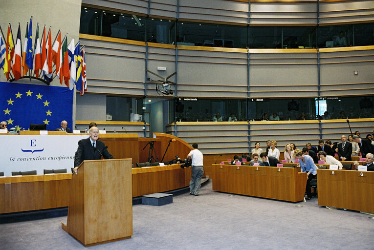 Fotografia 48: European Convention on the Future of Europe - Plenary session in Brussels