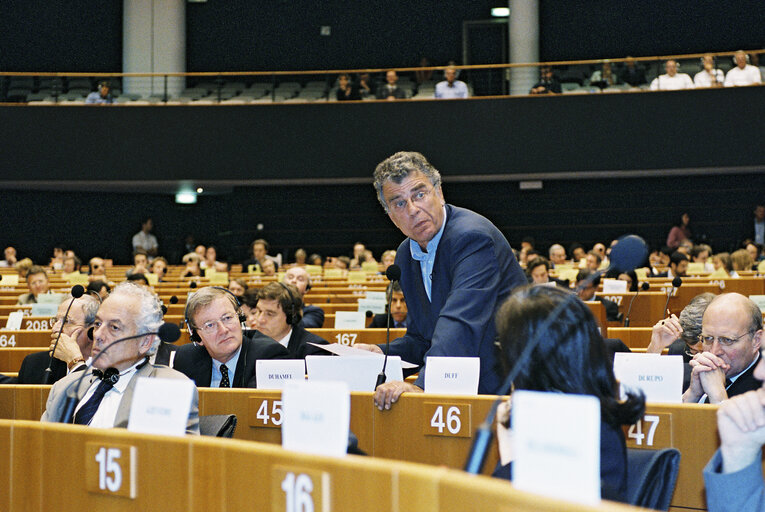 Fotografie 36: European Convention on the Future of Europe - Plenary session in Brussels