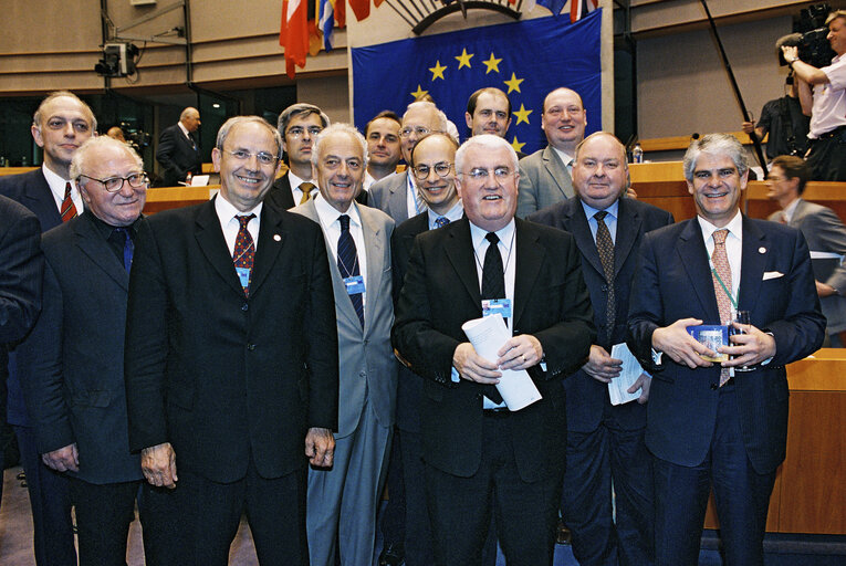 Снимка 38: European Convention on the Future of Europe - Plenary session in Brussels