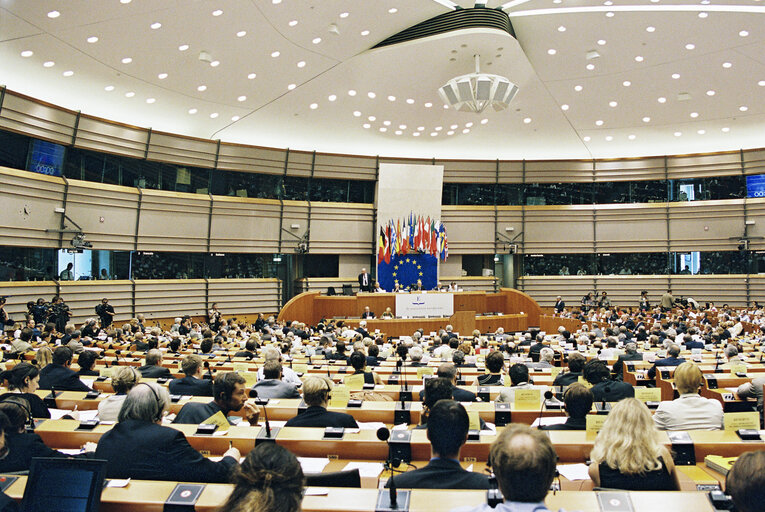 Foto 5: European Convention on the Future of Europe - Plenary session in Brussels