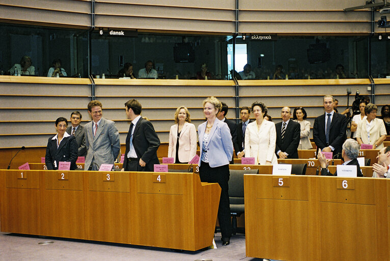 Foto 6: European Convention on the Future of Europe - Plenary session in Brussels