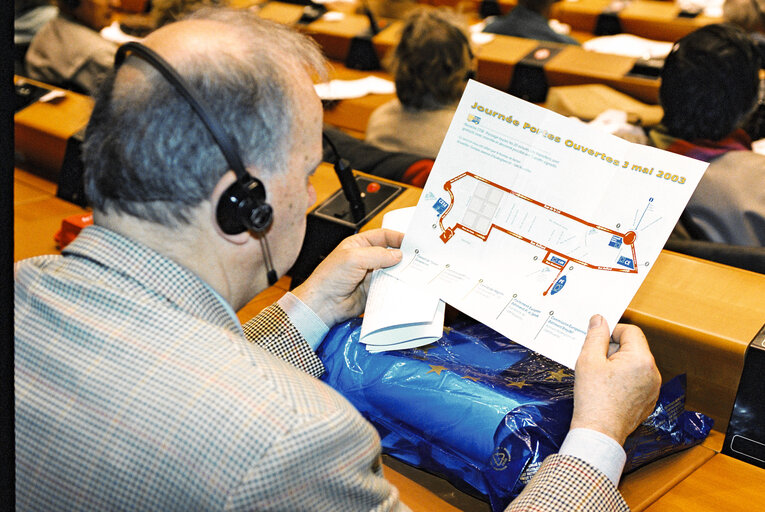 Φωτογραφία 12: Open Day 2003 at the European Parliament in Brussels