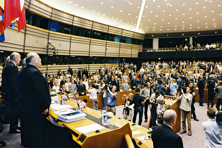 Снимка 44: European Convention on the Future of Europe - Plenary session in Brussels