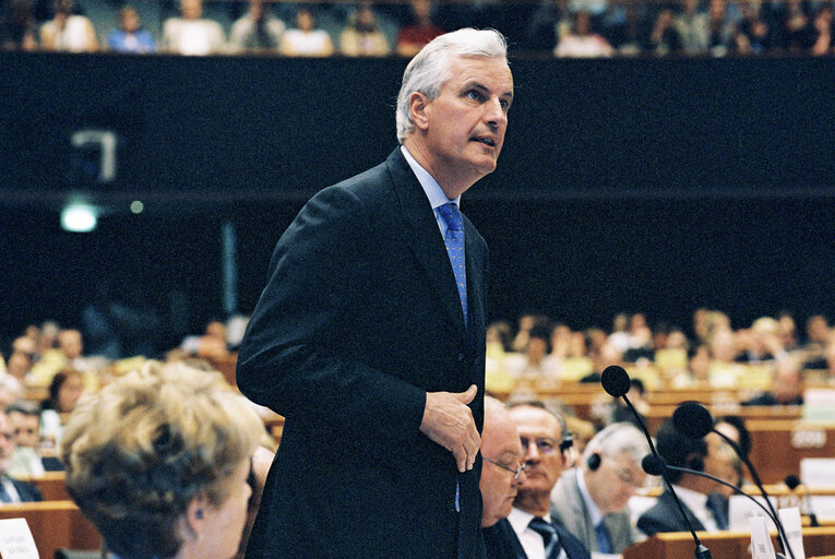 Fotogrāfija 45: European Convention on the Future of Europe - Plenary session in Brussels