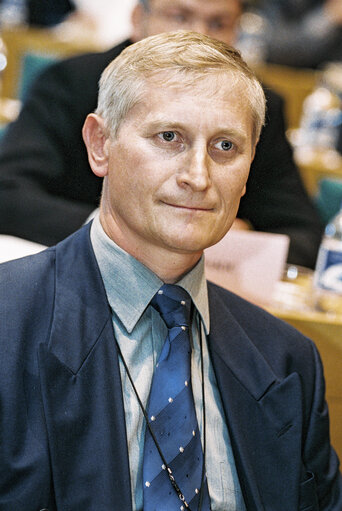 EU Observers Members at the European Parliament in Brussels