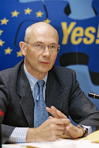 Meeting with EU Observers Members at the European Parliament in Brussels