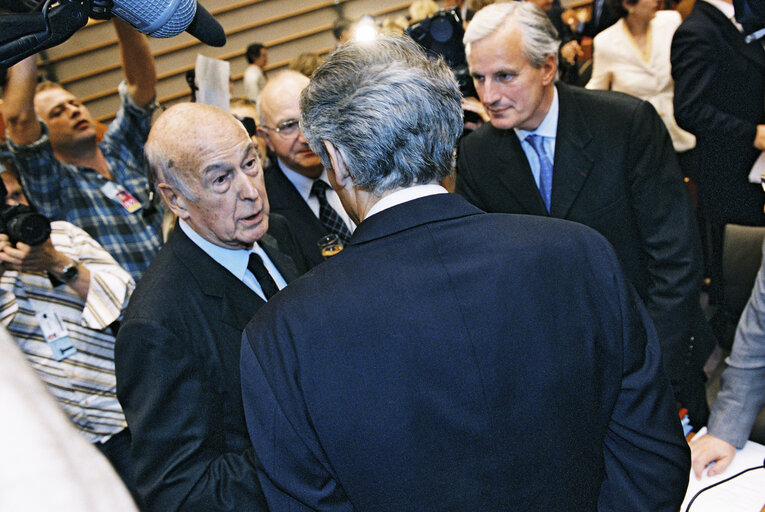 Foto 5: European Convention on the Future of Europe - Plenary session in Brussels